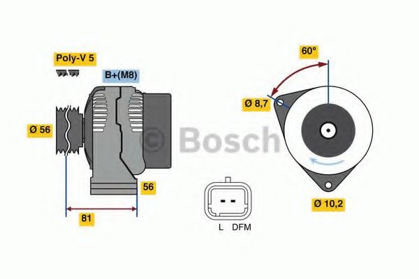 BOSCH 0 986 049 630