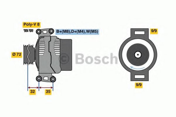 BOSCH 0 986 080 310