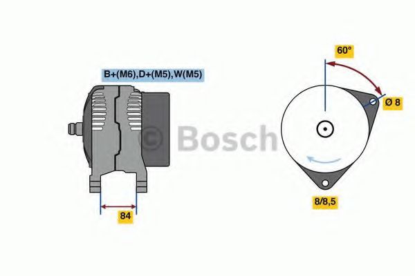 BOSCH 0 986 080 820