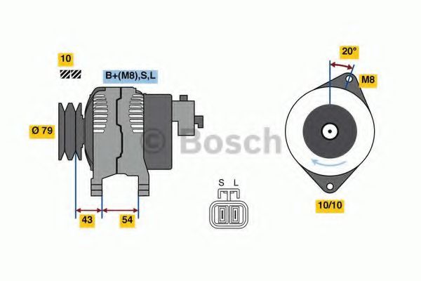 BOSCH 0 986 080 840