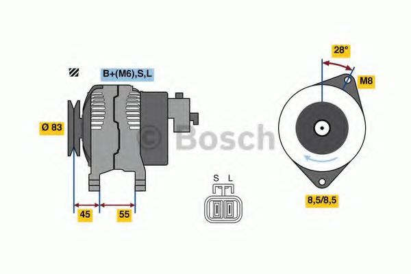 BOSCH 0 986 080 880