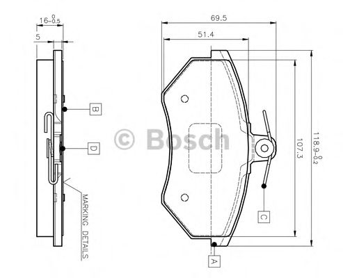 BOSCH 0 986 TB2 004