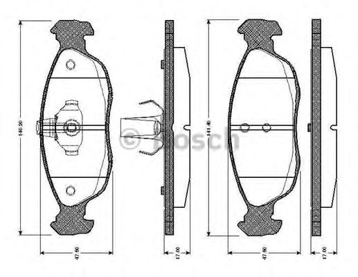 BOSCH 0 986 TB2 026