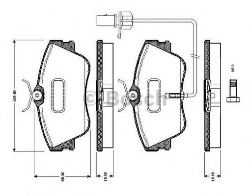 BOSCH 0 986 TB2 028