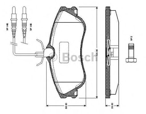 BOSCH 0 986 TB2 042