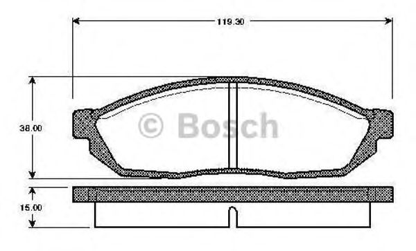 BOSCH 0 986 TB2 065