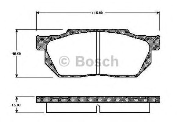 BOSCH 0 986 TB2 102