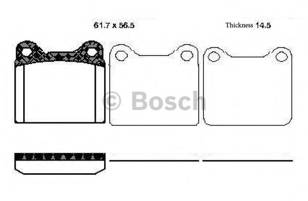 BOSCH 0 986 TB2 134