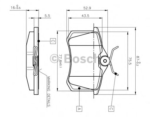 BOSCH 0 986 TB2 138