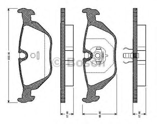 BOSCH 0 986 TB2 146