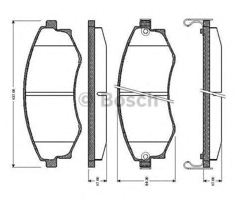 BOSCH 0 986 TB2 171