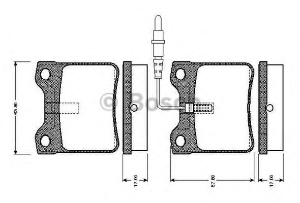 BOSCH 0 986 TB2 177