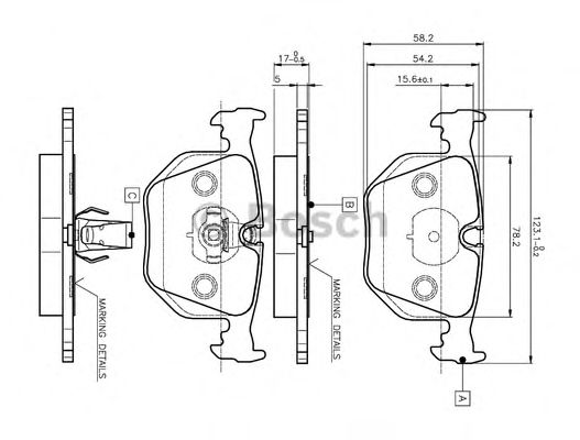 BOSCH 0 986 TB2 204