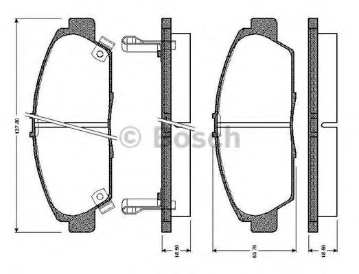 BOSCH 0 986 TB2 223