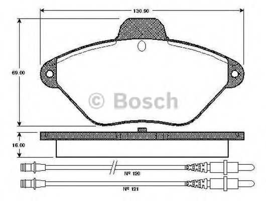 BOSCH 0 986 TB2 246