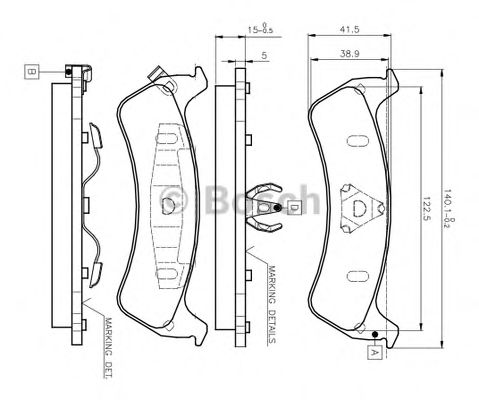 BOSCH 0 986 TB2 257