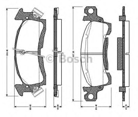 BOSCH 0 986 TB2 269