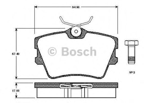 BOSCH 0 986 TB2 289