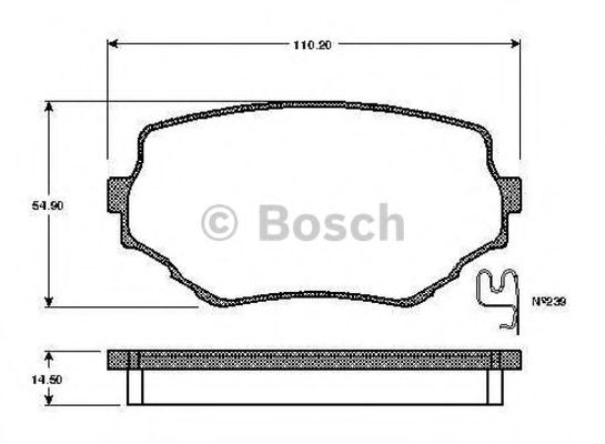 BOSCH 0 986 TB2 291