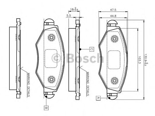 BOSCH 0 986 TB2 316