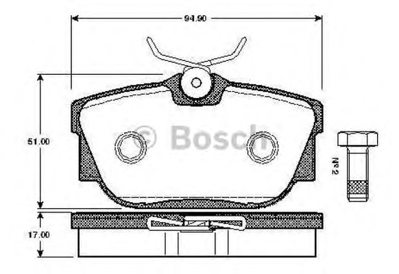 BOSCH 0 986 TB2 375