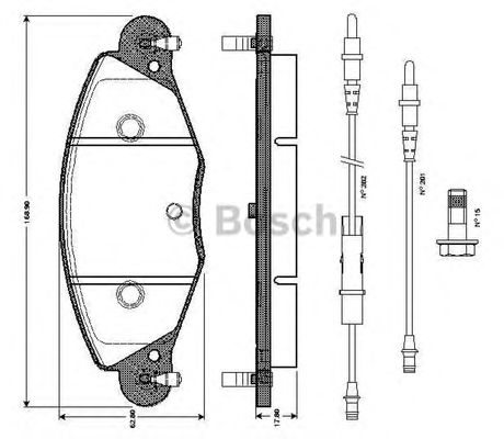 BOSCH 0 986 TB2 398