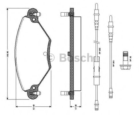 BOSCH 0 986 TB2 399