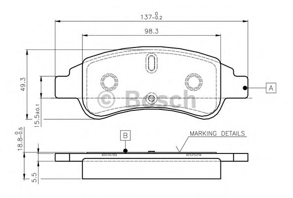 BOSCH 0 986 TB2 408