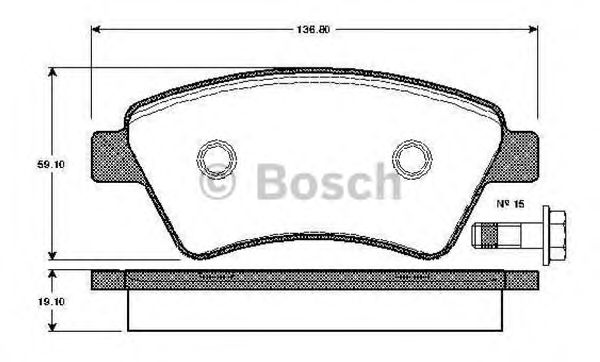 BOSCH 0 986 TB2 441