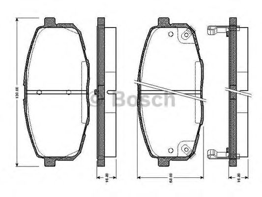 BOSCH 0 986 TB2 460