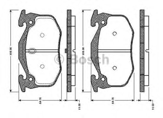 BOSCH 0 986 TB2 518