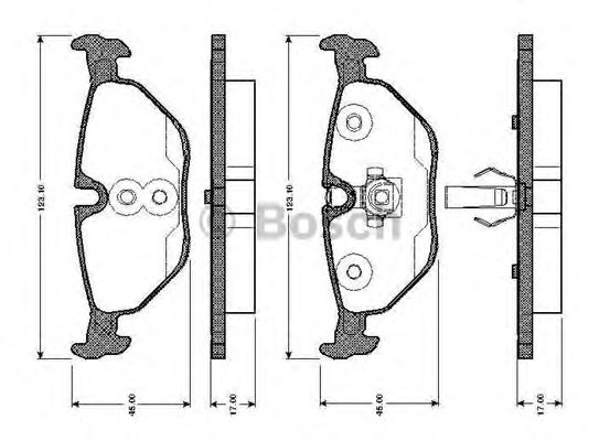 BOSCH 0 986 TB2 594