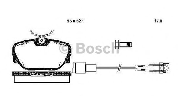 BOSCH 0 986 TB2 621