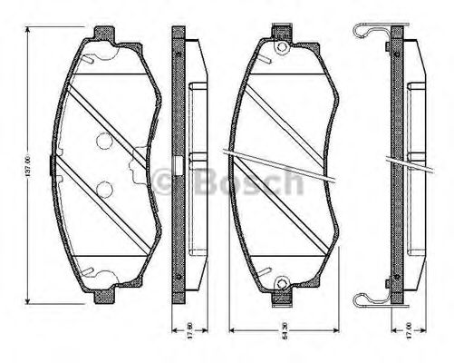 BOSCH 0 986 TB2 634