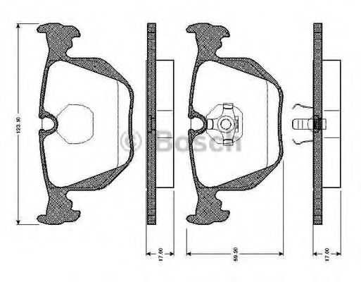 BOSCH 0 986 TB2 665