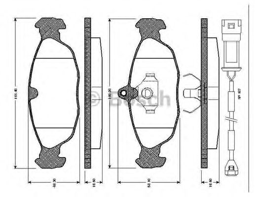 BOSCH 0 986 TB2 677