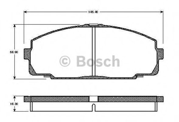 BOSCH 0 986 TB2 688