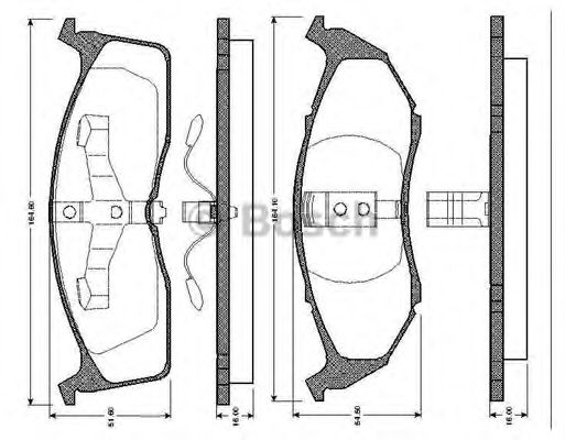 BOSCH 0 986 TB2 700