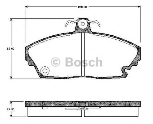 BOSCH 0 986 TB2 758