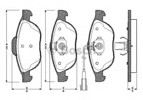 BOSCH 0 986 TB2 767