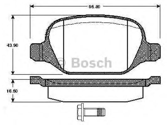 BOSCH 0 986 TB2 797