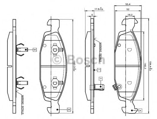 BOSCH 0 986 TB2 801