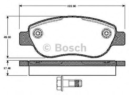 BOSCH 0 986 TB2 874