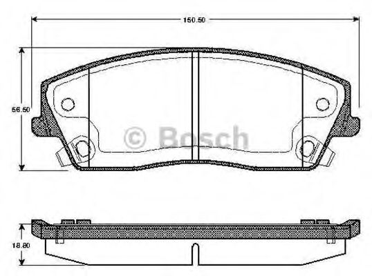 BOSCH 0 986 TB2 886