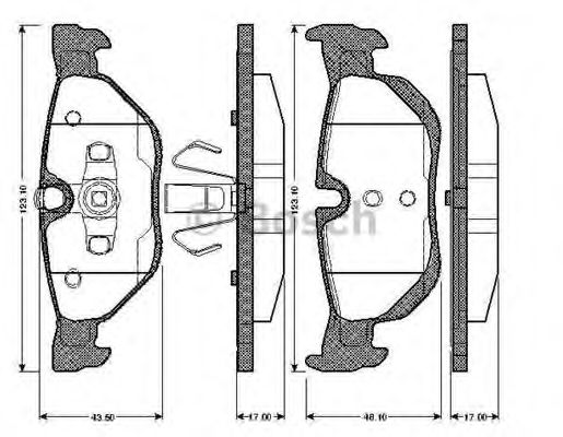 BOSCH 0 986 TB2 899