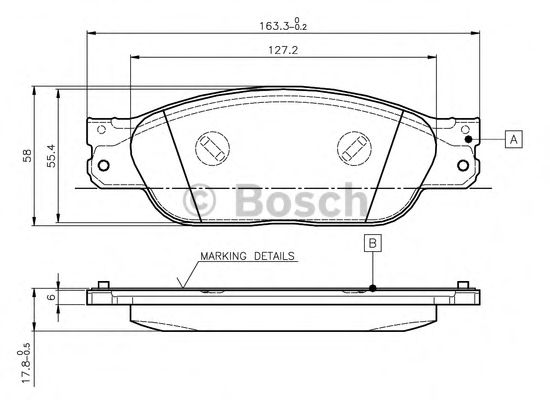 BOSCH 0 986 TB2 955