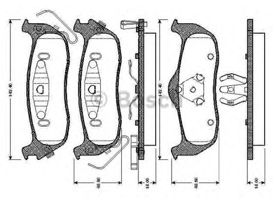 BOSCH 0 986 TB2 966