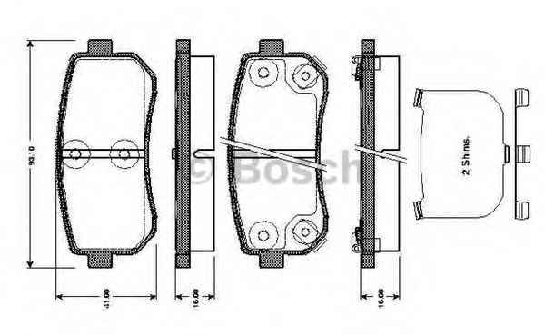 BOSCH 0 986 TB3 044