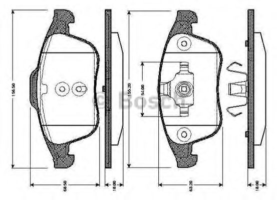 BOSCH 0 986 TB3 065