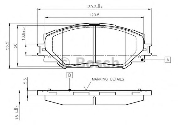 BOSCH 0 986 TB3 082